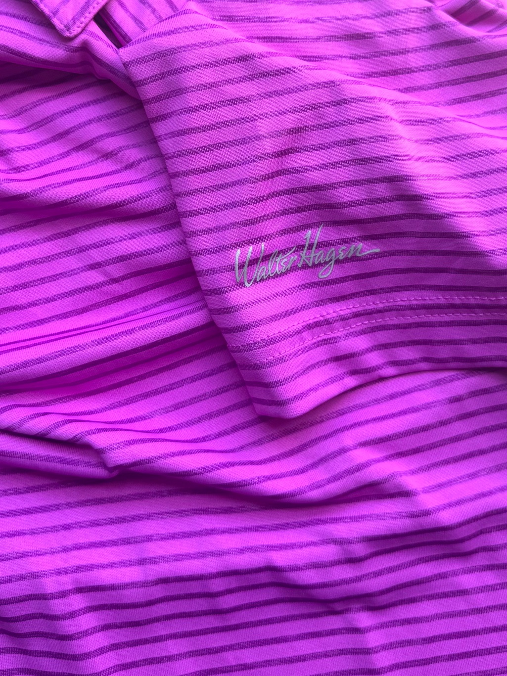 Walter Hagen Purple Golf Shirt Xl